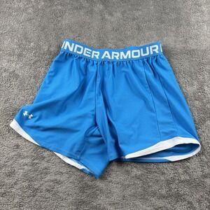 Under Armour Athletic Shorts‎ Womens Small Blue Loose